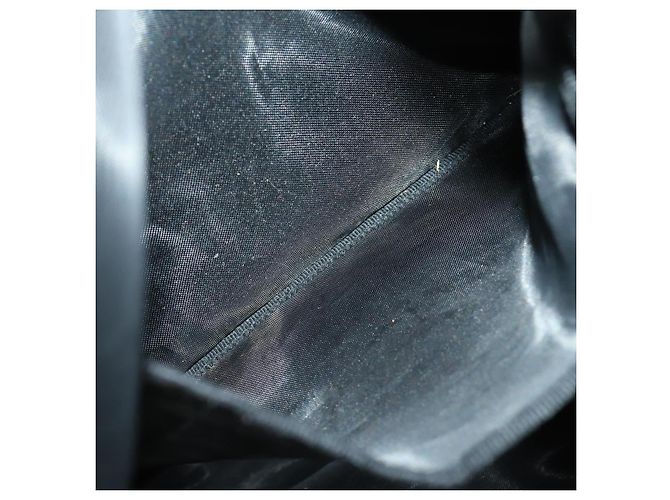 Borsa a Mano Gucci GG Canvas Sherry Line Nera 123439 Auth SW1801 Nero - vista 11