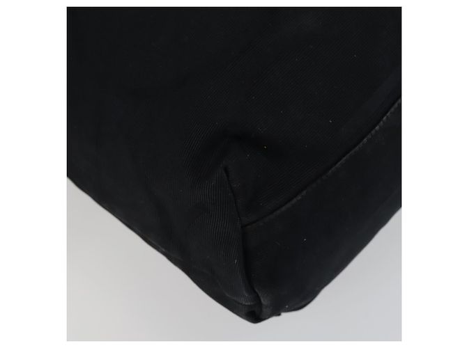 Borsa a Mano Gucci GG Canvas Sherry Line Nera 123439 Auth SW1801 Nero - vista 16
