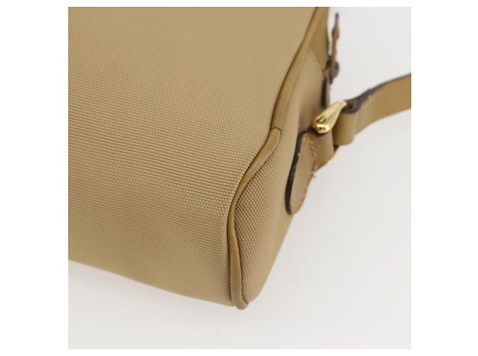 Gucci Bolsa de Ombro Web Sherry Line Nylon Bege Dourado Vermelho 010 378 Auth 159085 - vista 16