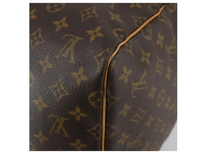 LOUIS VUITTON Borsa Boston Monogram Keepall 55 M41424 LV Auth BA8829 Monogramma - vista 16