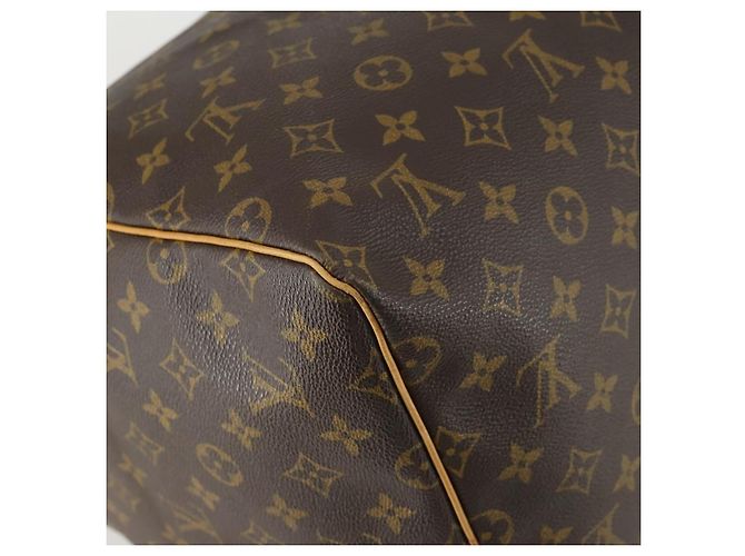 LOUIS VUITTON Borsa Boston Monogram Keepall 55 M41424 LV Auth BA8829 Monogramma - vista 17