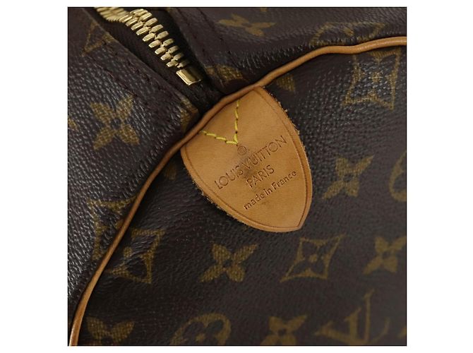LOUIS VUITTON Borsa Boston Monogram Keepall 55 M41424 LV Auth BA8829 Monogramma - vista 18