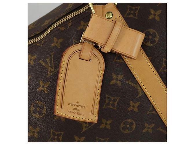 LOUIS VUITTON Borsa Boston Monogram Keepall 55 M41424 LV Auth BA8829 Monogramma - vista 19