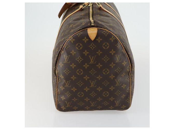 LOUIS VUITTON Borsa Boston Monogram Keepall 55 M41424 LV Auth BA8829 Monogramma - vista 3