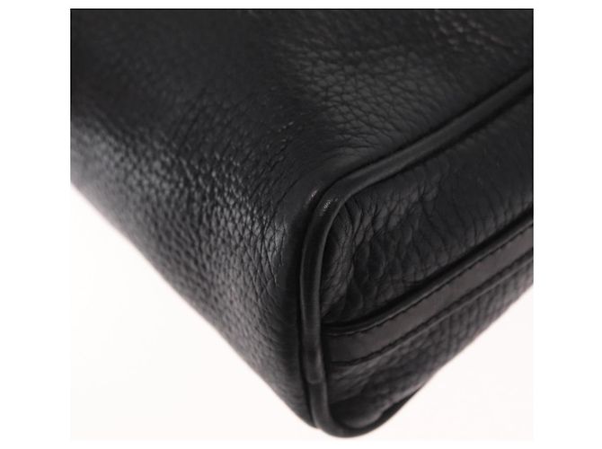 Borsa a Spalla in Pelle Nera e Oro GUCCI 007 87 0012 Auth 160291 Nero D'oro - vista 17