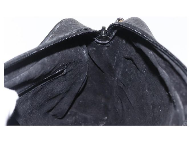 Borsa a Spalla in Pelle Nera e Oro GUCCI 007 87 0012 Auth 160291 Nero D'oro - vista 19