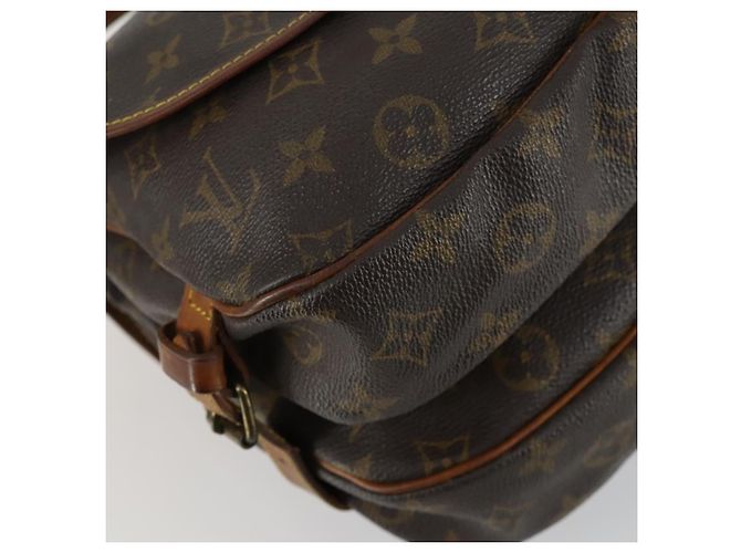 LOUIS VUITTON Borsa a Spalla Monogram Saumur 30 M42256 LV Auth ka1380 Monogramma - vista 16