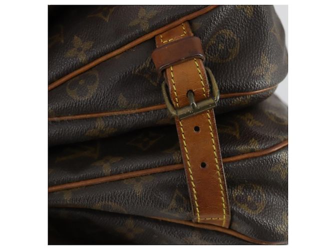 LOUIS VUITTON Borsa a Spalla Monogram Saumur 30 M42256 LV Auth ka1380 Monogramma - vista 17