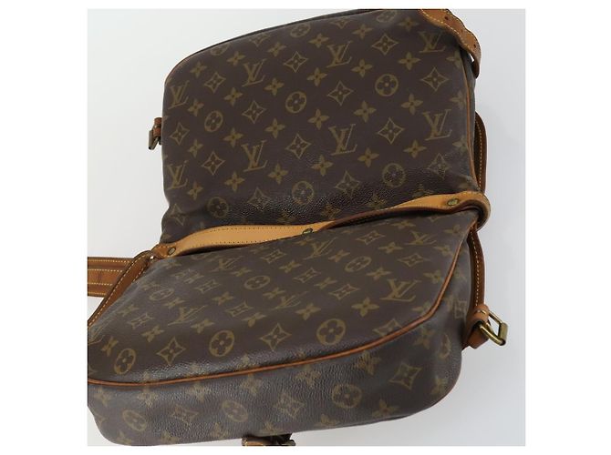 LOUIS VUITTON Borsa a Spalla Monogram Saumur 30 M42256 LV Auth ka1380 Monogramma - vista 18