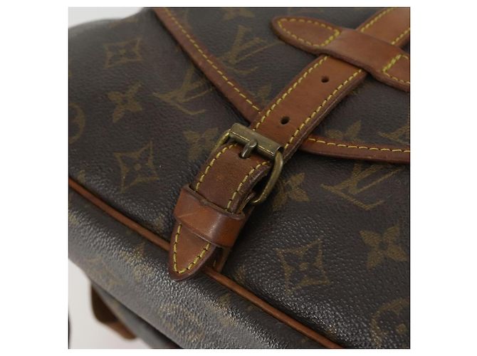 LOUIS VUITTON Borsa a Spalla Monogram Saumur 30 M42256 LV Auth ka1380 Monogramma - vista 19
