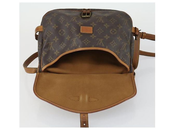 LOUIS VUITTON Borsa a Spalla Monogram Saumur 30 M42256 LV Auth ka1380 Monogramma - vista 20