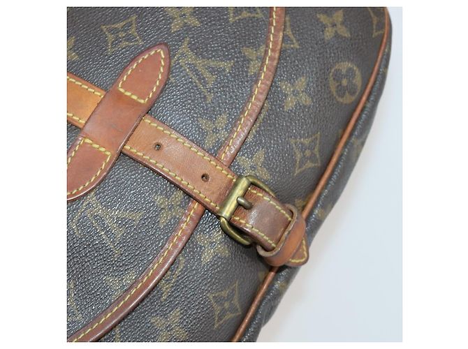 LOUIS VUITTON Borsa a Spalla Monogram Saumur 30 M42256 LV Auth ka1380 Monogramma - vista 24