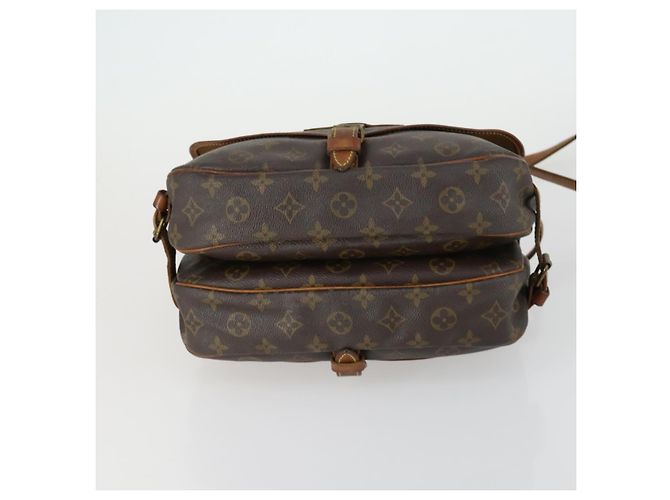 LOUIS VUITTON Borsa a Spalla Monogram Saumur 30 M42256 LV Auth ka1380 Monogramma - vista 5