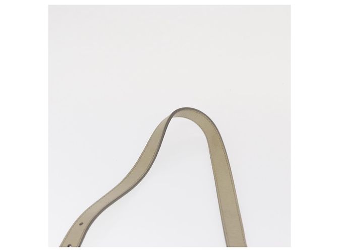 Borsa a Mano in Pelle PRADA 2 in 1 Beige Oro Auth ka1369 D'oro - vista 14