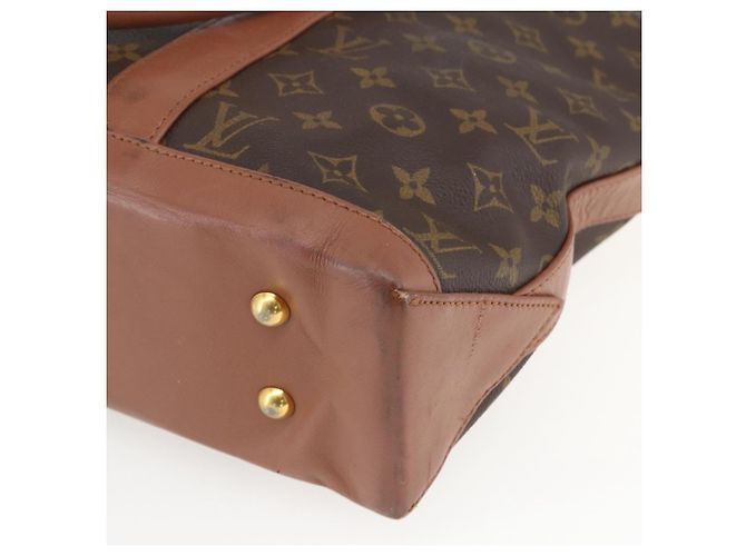 LOUIS VUITTON Bolsa de Mano Weekend PM Monograma M42425 LV Auth BA9356 - vista 15