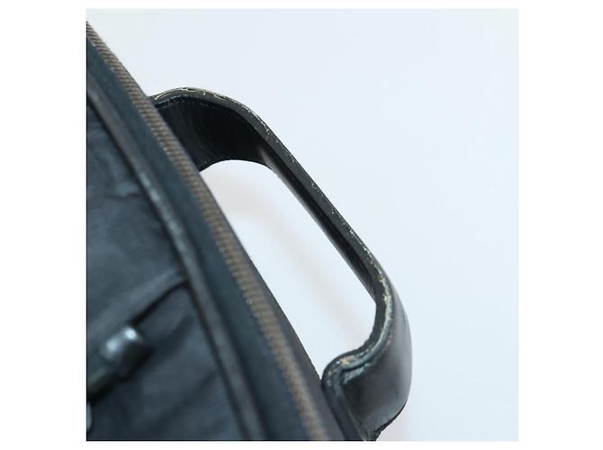 Maleta de viaje nueva de nylon negra CHANEL CC Auth bs31796 Negro - vista 14