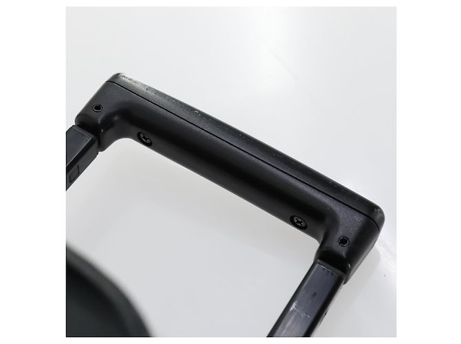 Maleta de viaje nueva de nylon negra CHANEL CC Auth bs31796 Negro - vista 17