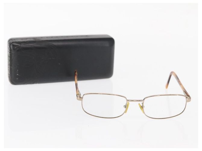Gafas VERSACE de metal Marrón Auth BA9352 Castaño - vista 12