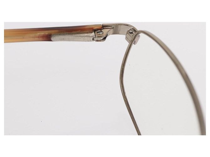 Gafas VERSACE de metal Marrón Auth BA9352 Castaño - vista 9