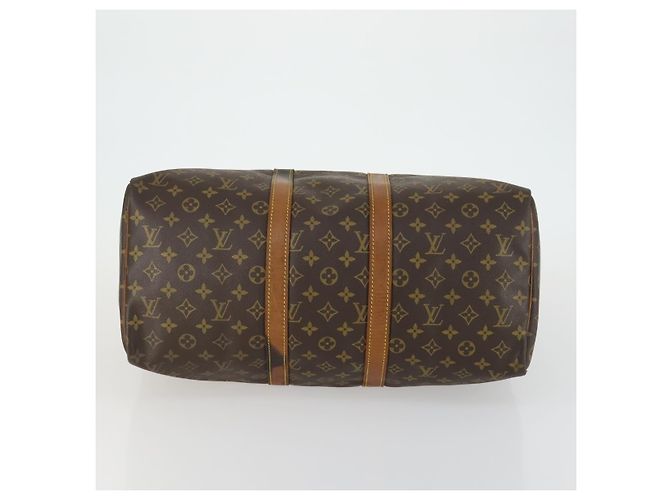 LOUIS VUITTON Borsa Boston Monogram Keepall 45 M41428 LV Auth bs31942 Monogramma - vista 5