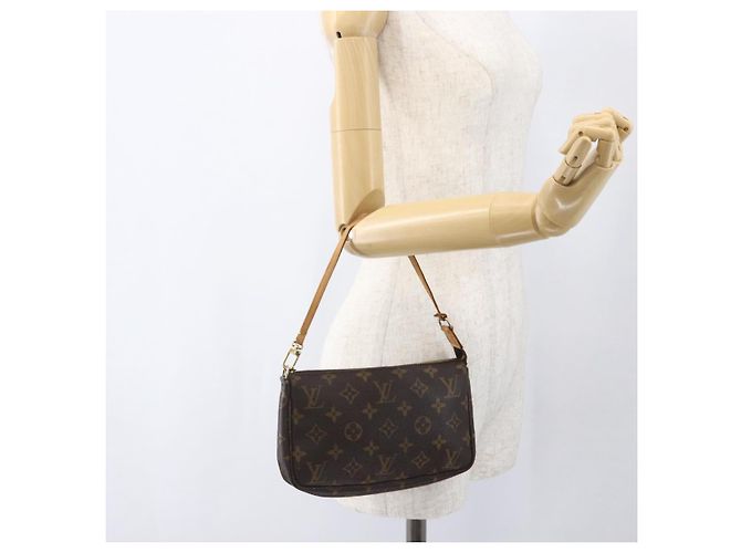 LOUIS VUITTON Pochette Accessori Monogram M51980 LV Auth ka1293 Monogramma - vista 21