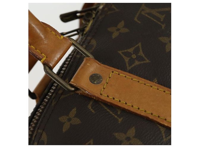 LOUIS VUITTON Borsa Boston Monogram Keepall 55 M41424 LV Auth bs31933 Monogramma - vista 18
