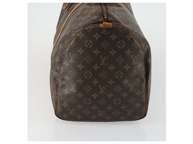 LOUIS VUITTON Borsa Boston Monogram Keepall 55 M41424 LV Auth bs31933 Monogramma - vista 3