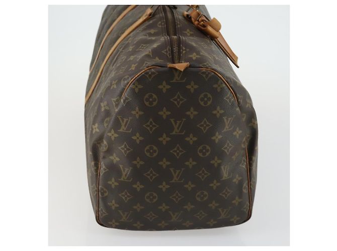LOUIS VUITTON Borsa Boston Monogram Keepall 55 M41424 LV Auth bs31933 Monogramma - vista 4