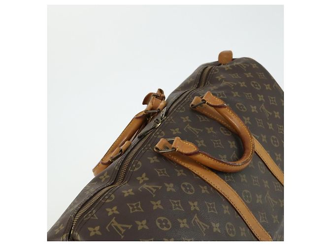 LOUIS VUITTON Borsa Boston Monogram Keepall 55 M41424 LV Auth bs31933 Monogramma - vista 6