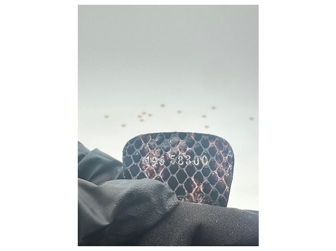 Autre Marque Gucci Jackie Hobo em Couro Estampado de Píton – Vintage Rosa - vista 4