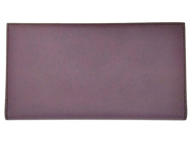 Hermès Hermes MC2 Fleming Bill Wallet Purple - view 2