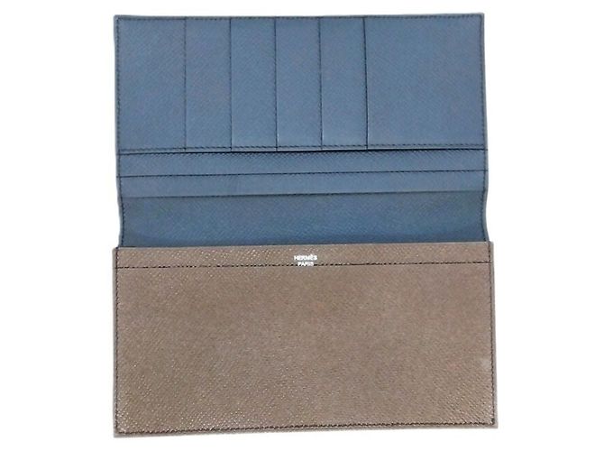 Hermès Hermes MC2 Fleming Bill Wallet Purple - view 7