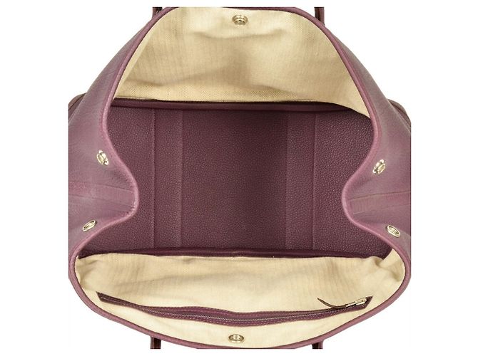 Borsa Tote PM Hermès Garden Porpora Viola scuro - vista 7