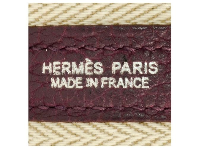 Borsa Tote PM Hermès Garden Porpora Viola scuro - vista 8