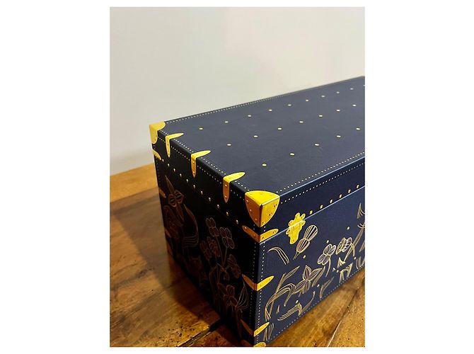 CalendrierLouis Vuitton Collection 2025 "Le Voyage des Lumières" Doré Bleu Marine - vue 5