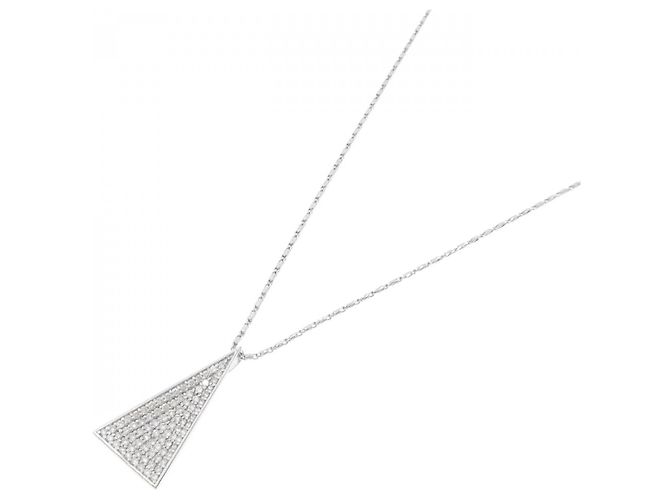 Autre Marque Collana in diamante in oro bianco Au750 Argento - vista 2