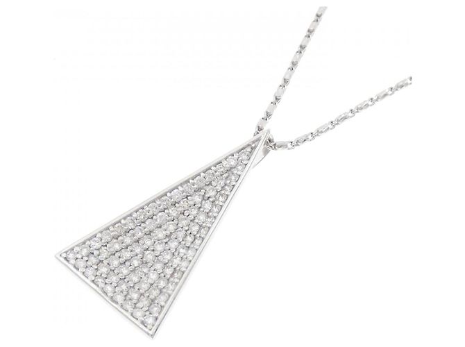 Autre Marque Collana in diamante in oro bianco Au750 Argento - vista 3