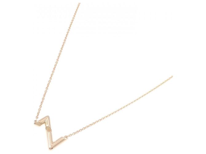 Collana Louis Vuitton LV Volt sottosopra in oro rosa 750 - vista 2