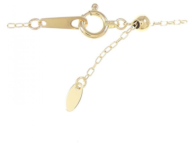 Autre Marque Colar de Pérolas Akoya Au750/PT850 Dourado - vista 5