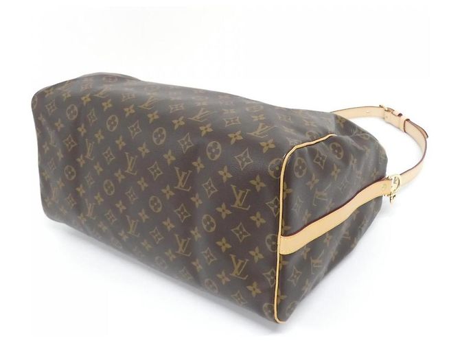 Borsa Boston Monogram Speedy Bandoulière Louis Vuitton Marrone - vista 2