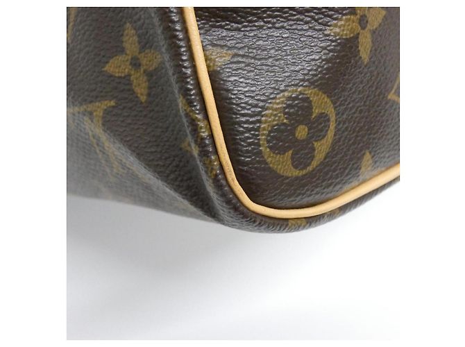 Borsa Boston Monogram Speedy Bandoulière Louis Vuitton Marrone - vista 3