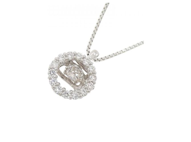 Autre Marque Collana in diamante PT900 PT850 Argento - vista 3