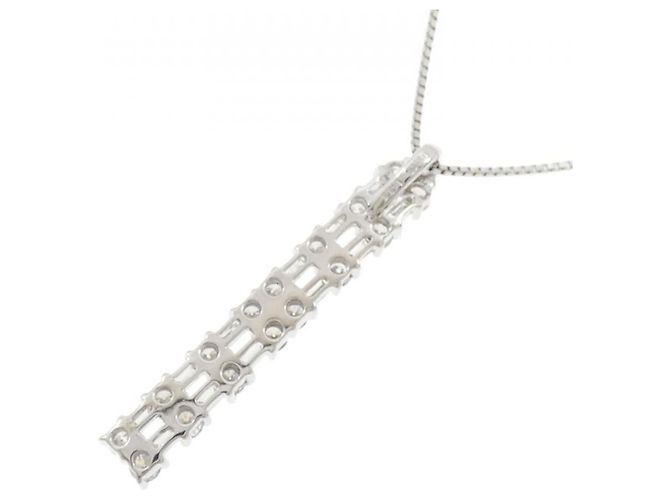 Autre Marque Collana in diamante PT900 PT850 Argento - vista 4