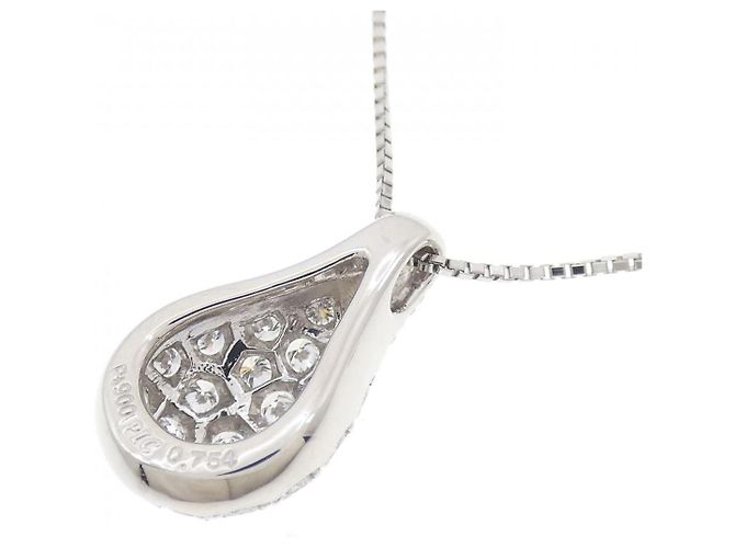 Autre Marque Collana in diamante PT900 PT850 Argento - vista 4