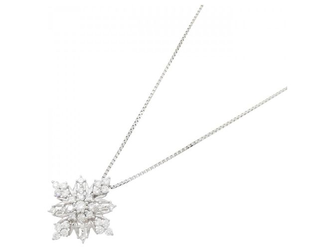 Autre Marque Collana in diamante PT950 PT850 Argento - vista 2