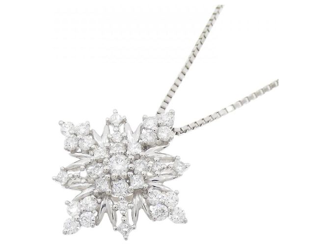 Autre Marque Collana in diamante PT950 PT850 Argento - vista 3