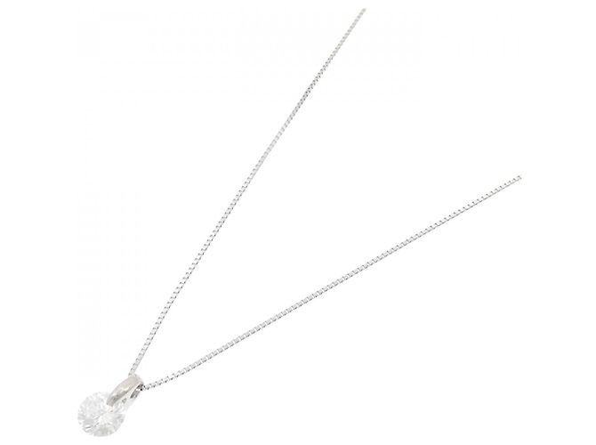 Autre Marque Collana in diamante Pt900 Pt850 Argento - vista 2