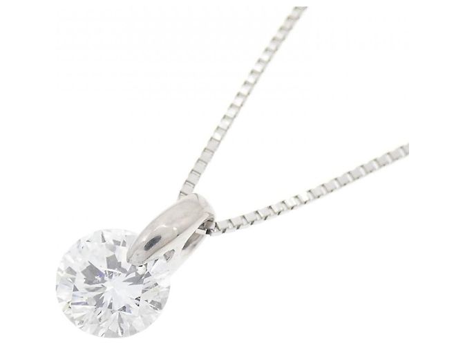 Autre Marque Collana in diamante Pt900 Pt850 Argento - vista 3