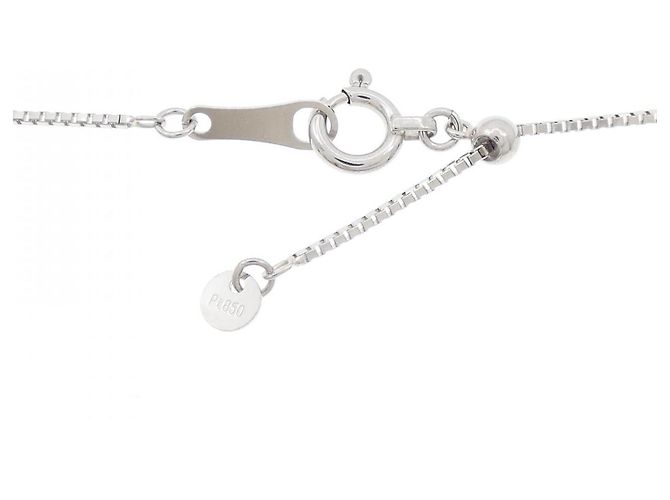 Autre Marque Collana in diamante Pt900 Pt850 Argento - vista 5