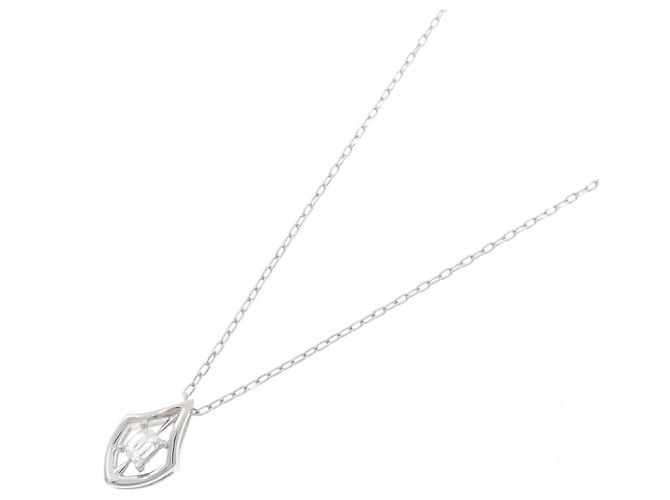Autre Marque Collana di diamanti PT950 PT850 Argento - vista 2